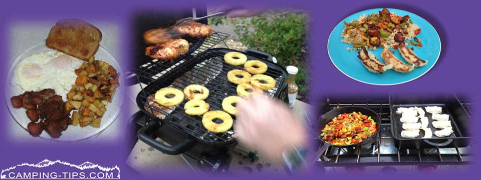 easy camping recipes colash