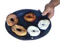 plate of donuts